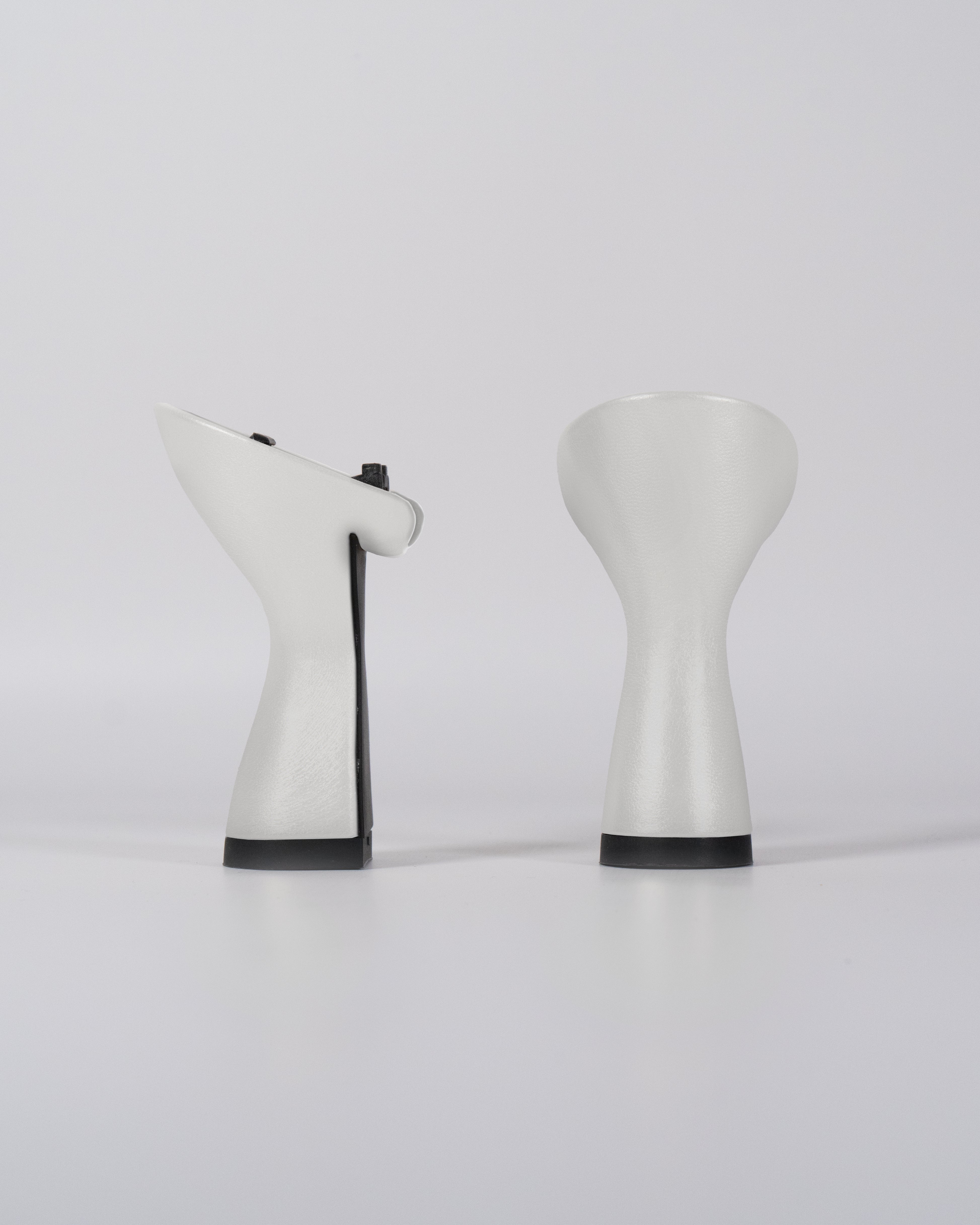 Tacco Pelle Bianca Perlata