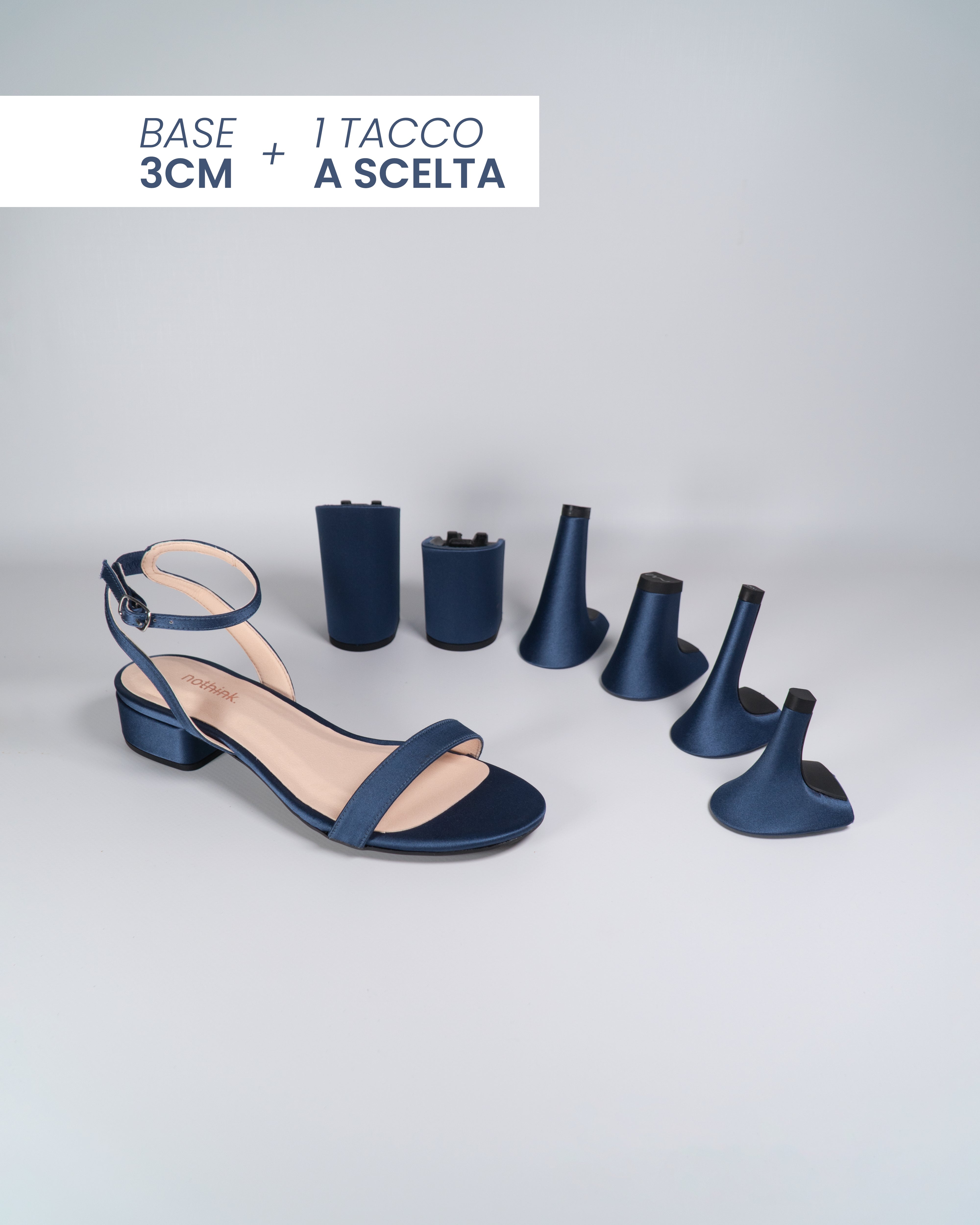 Hollywood Blue Satin