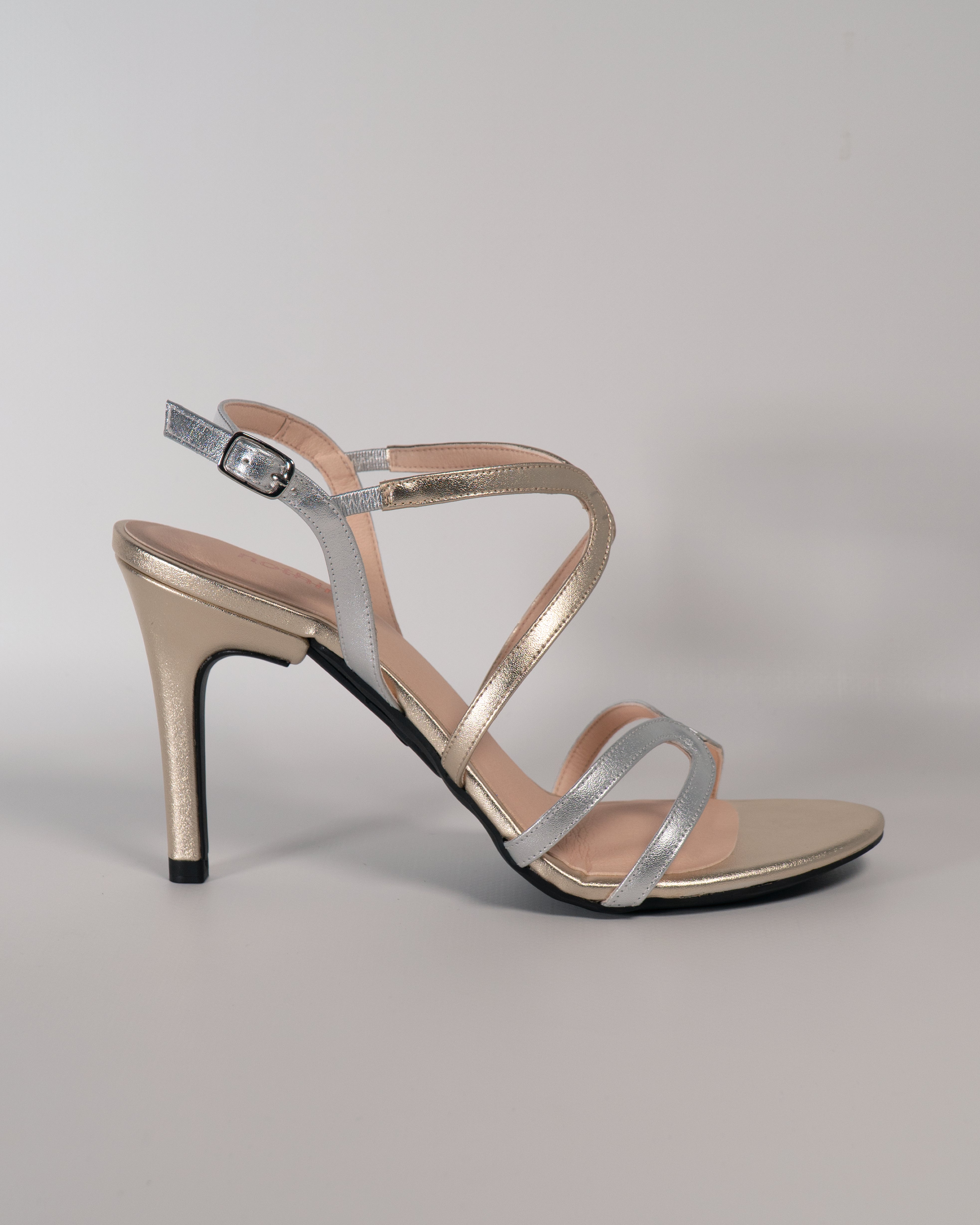 Sandal Medellin Gold Silver