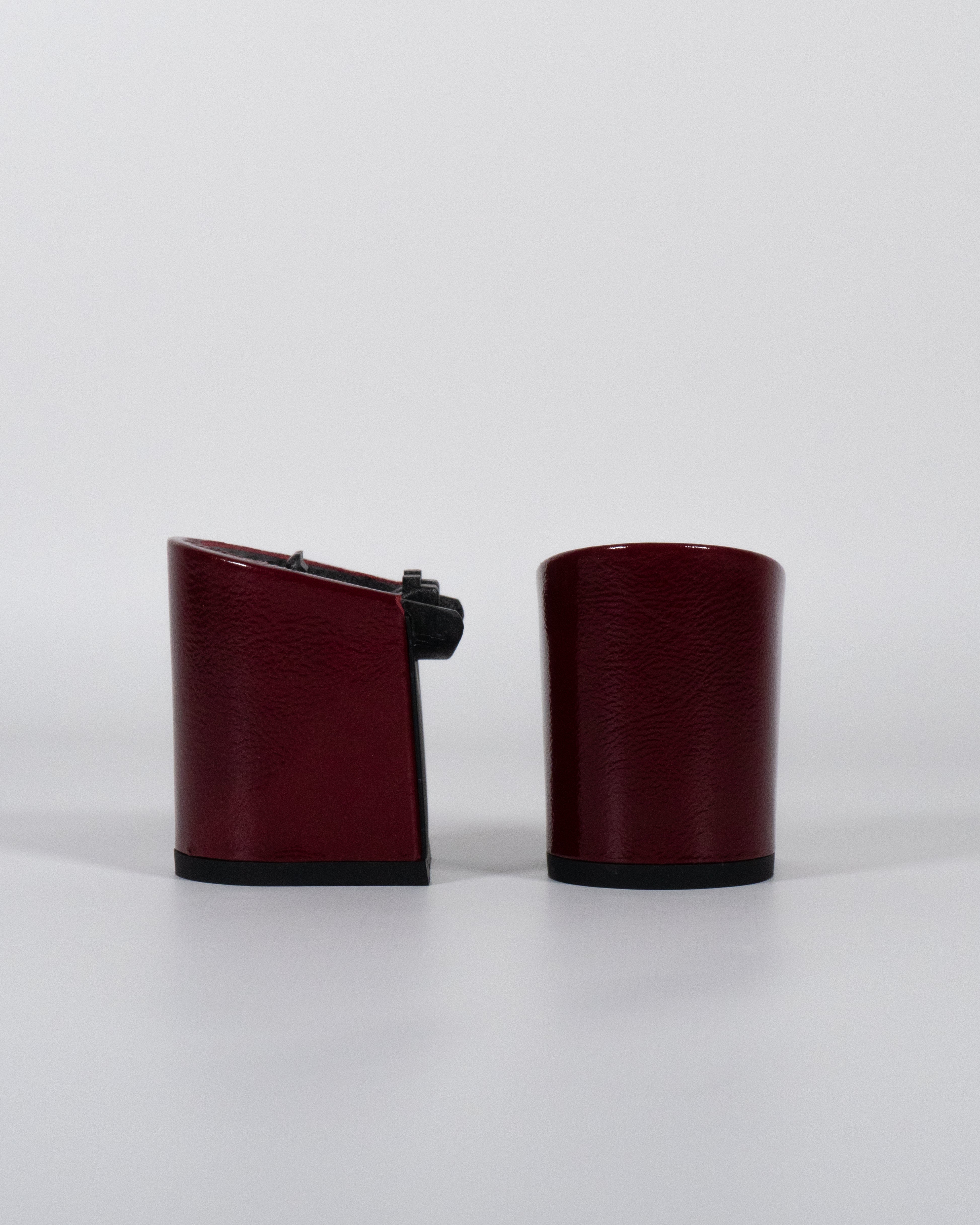 Tacco Vernice Bordeaux