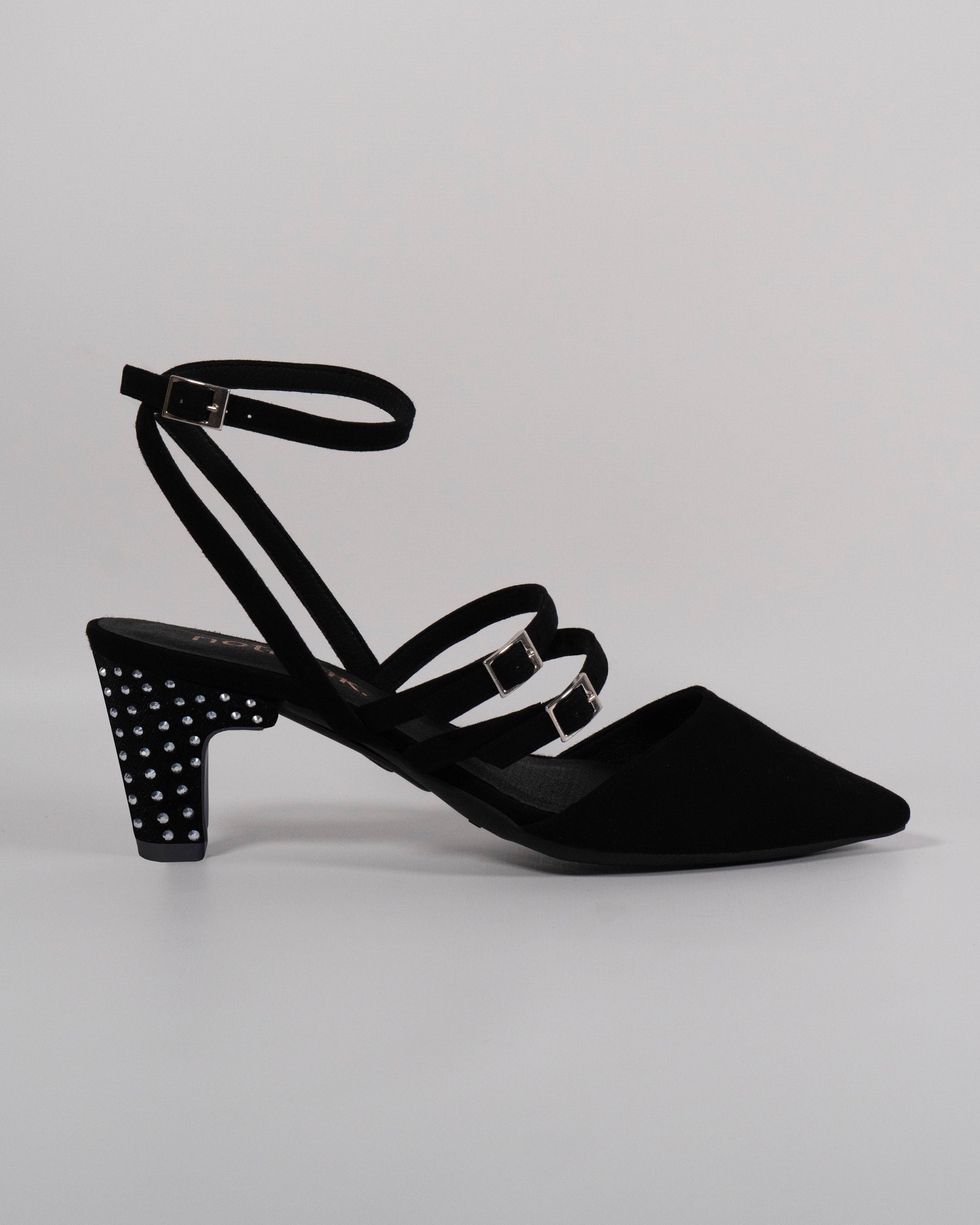 Singapur con tacón de brillo