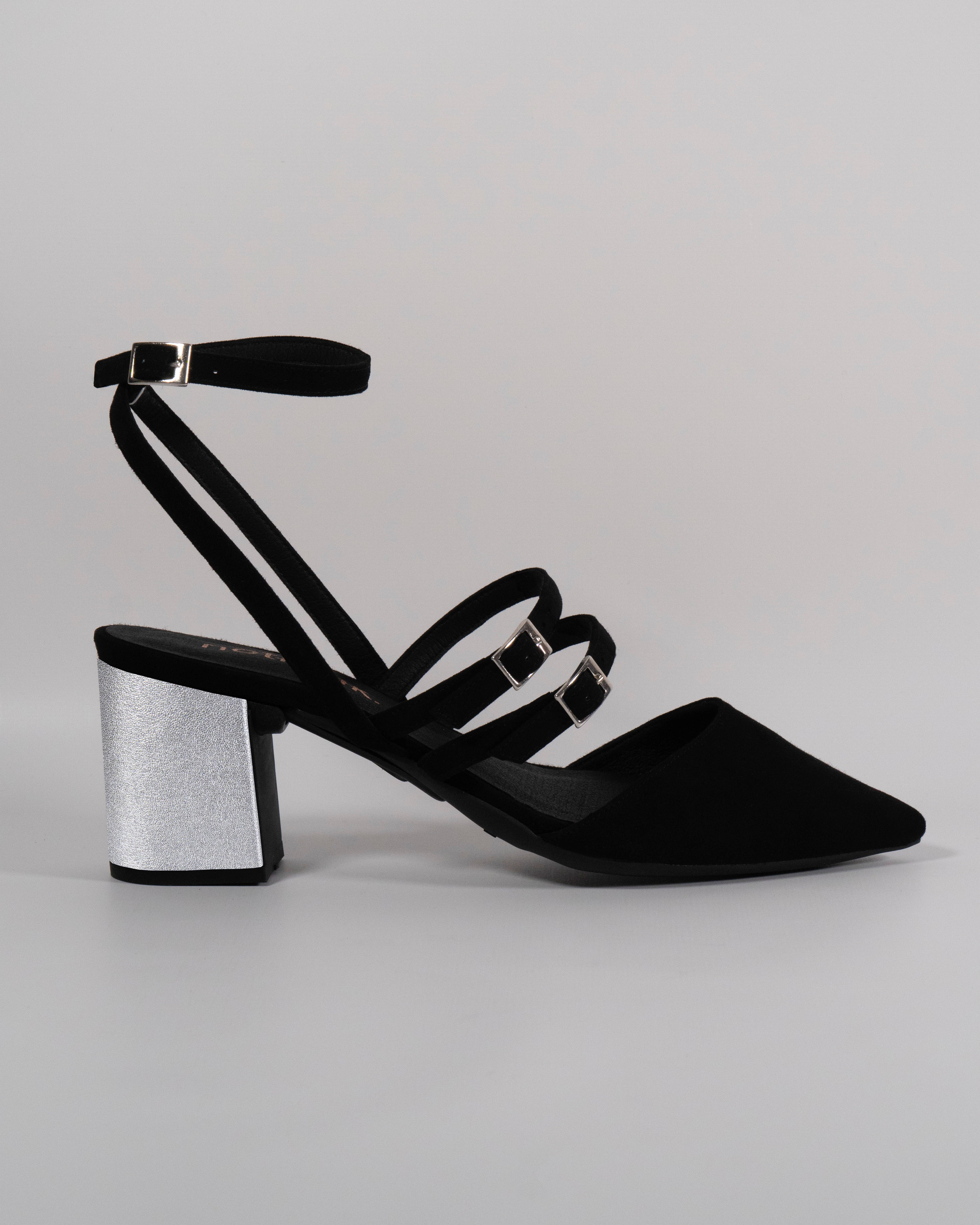 Singapur con tacón plata