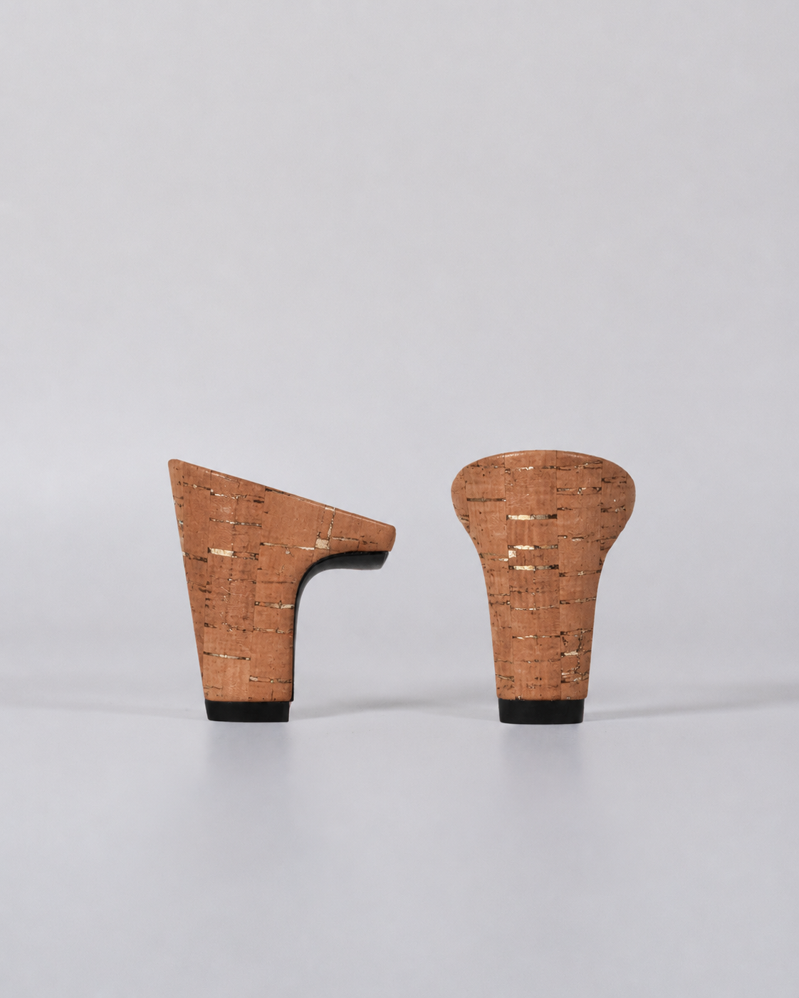 Gold Cork Heel