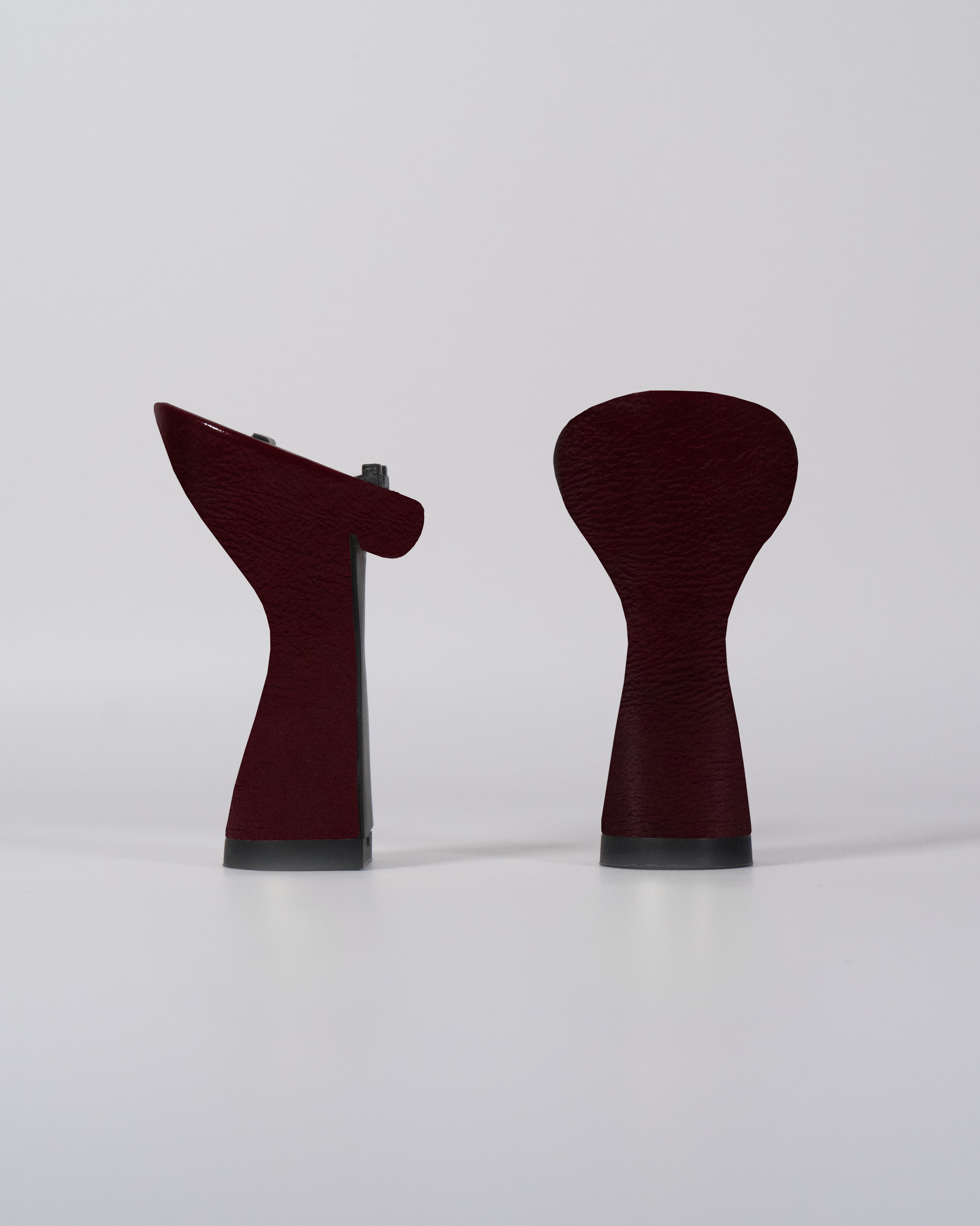 Tacco Vernice Bordeaux