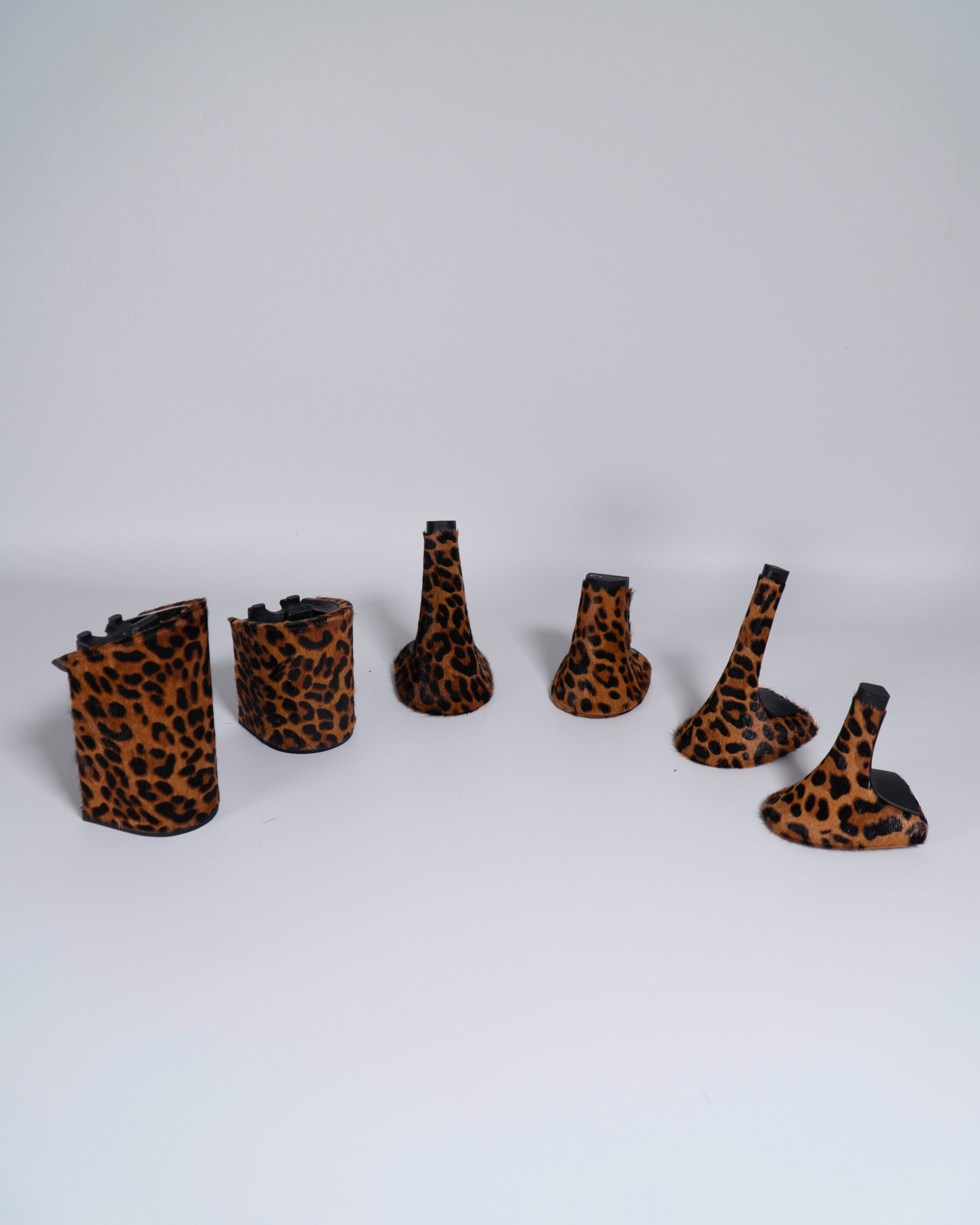 Tacco Stampa Leopardata