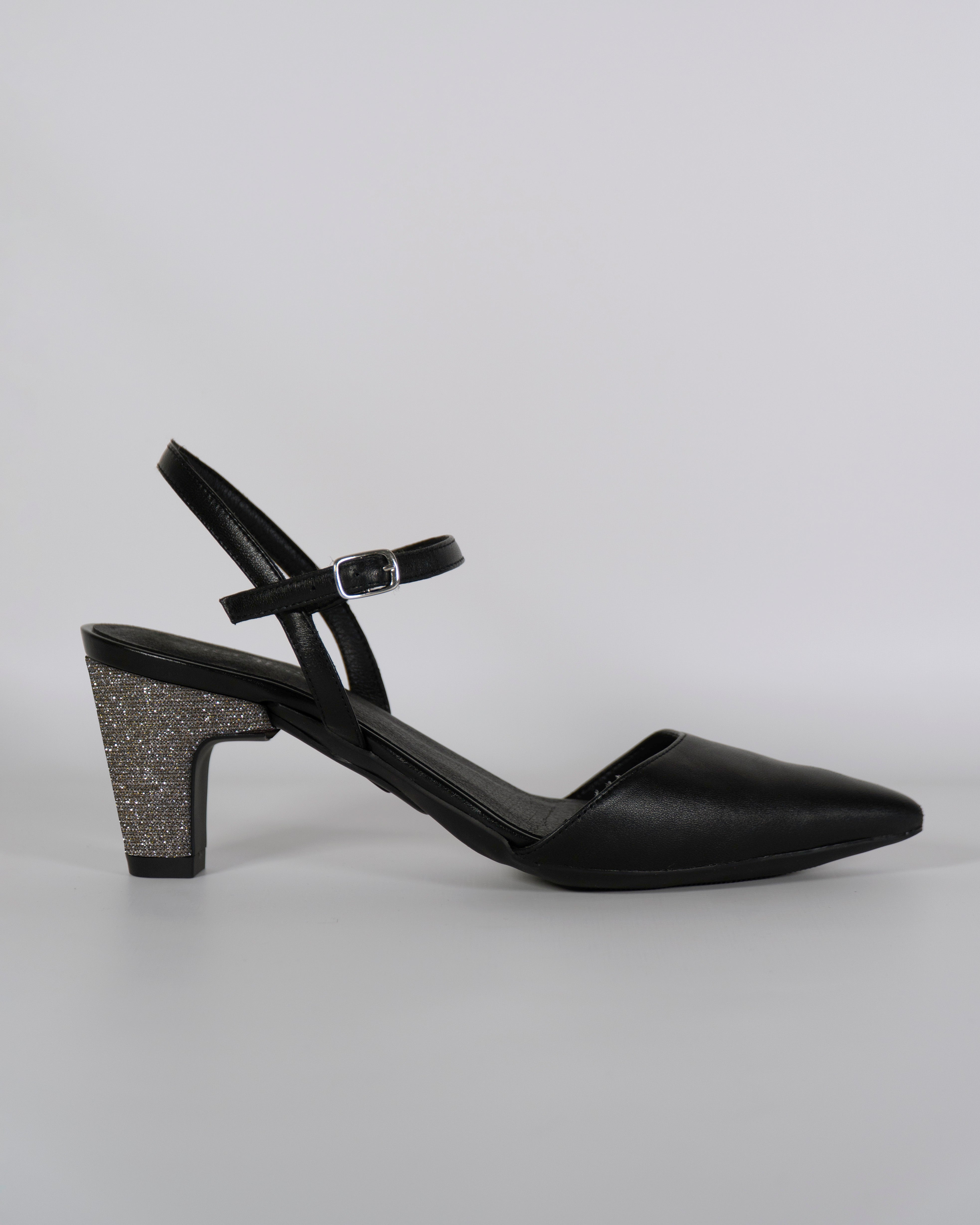 London Negro con Tacón Fantasía