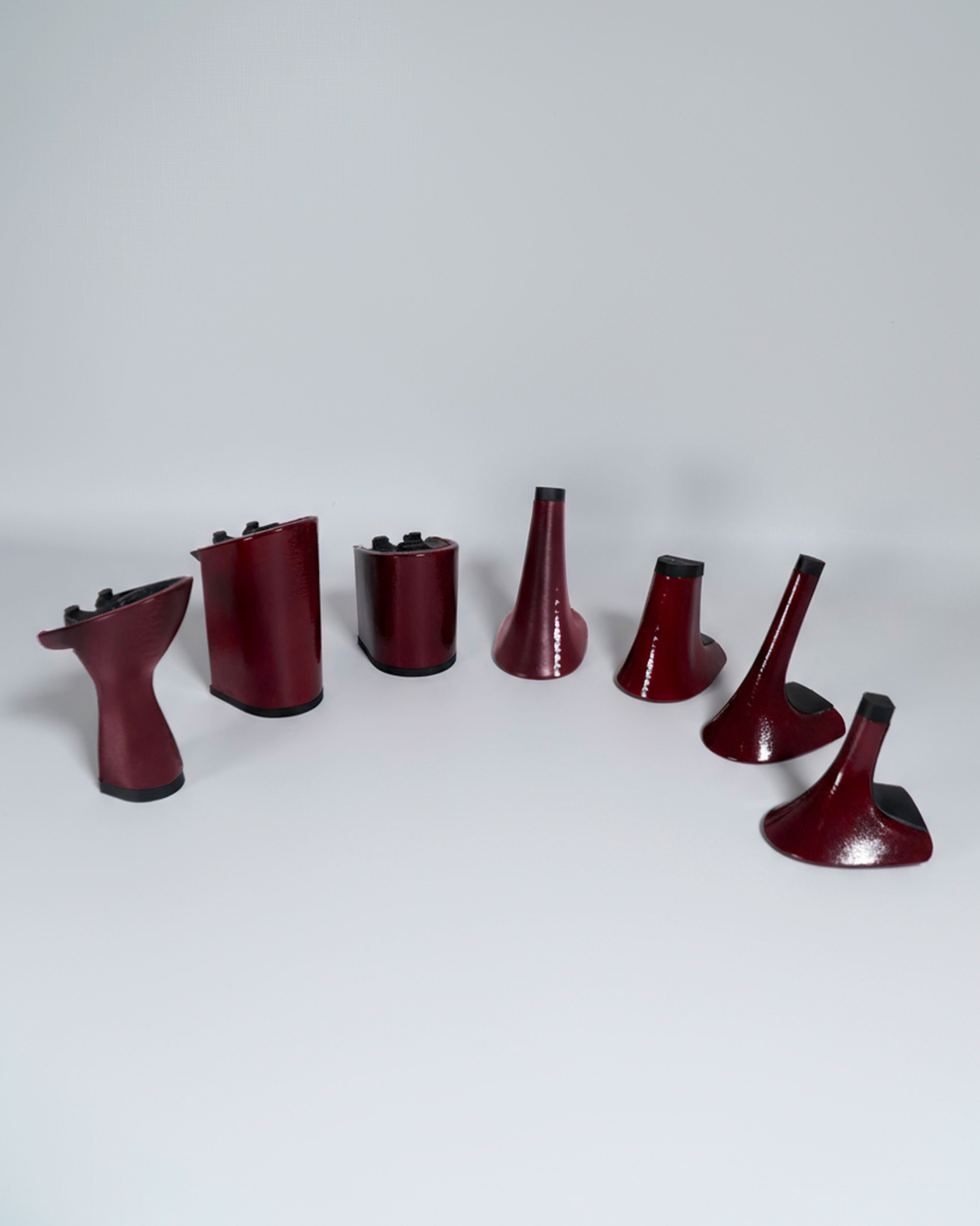 Tacco Vernice Bordeaux