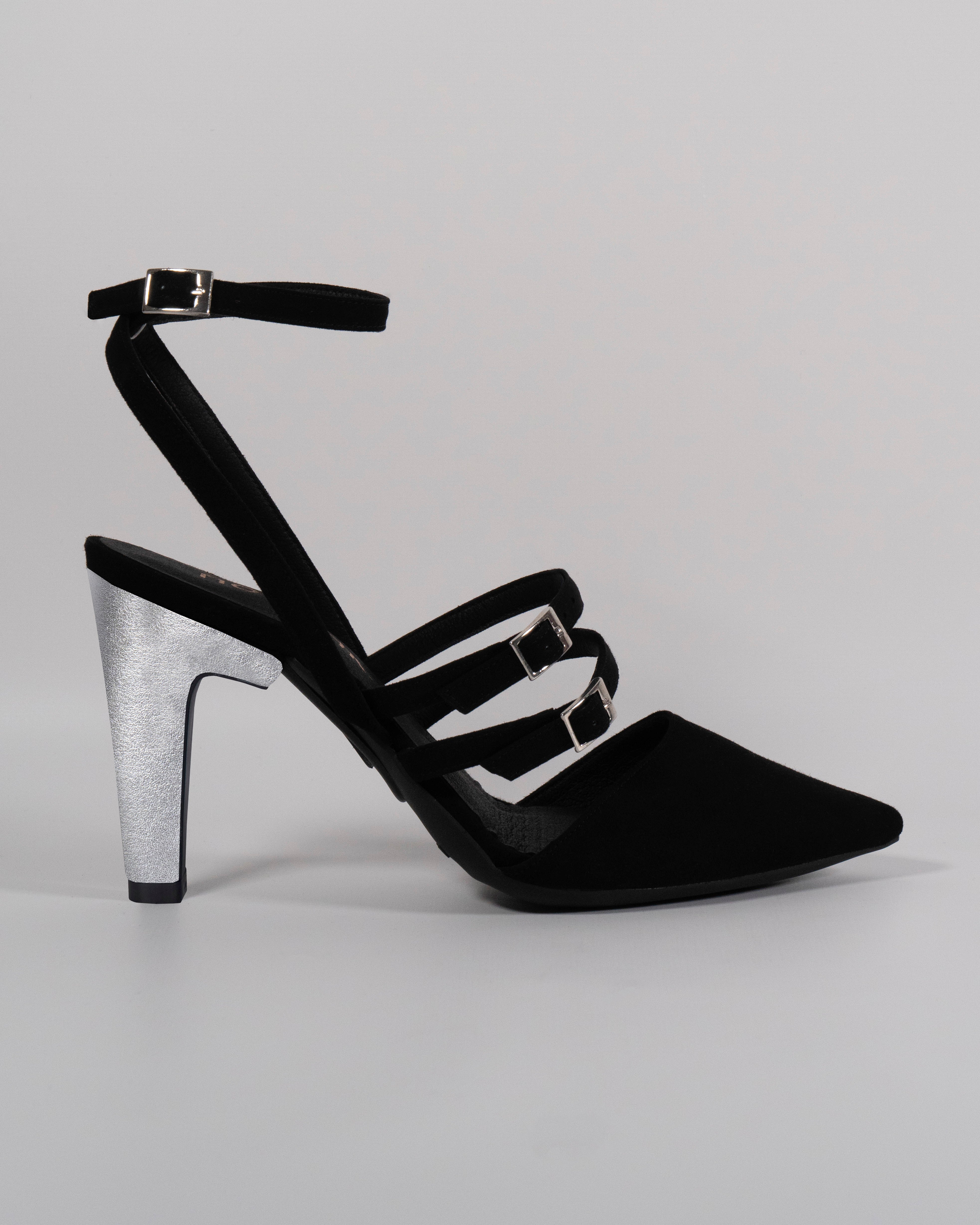 Singapur con tacón plata