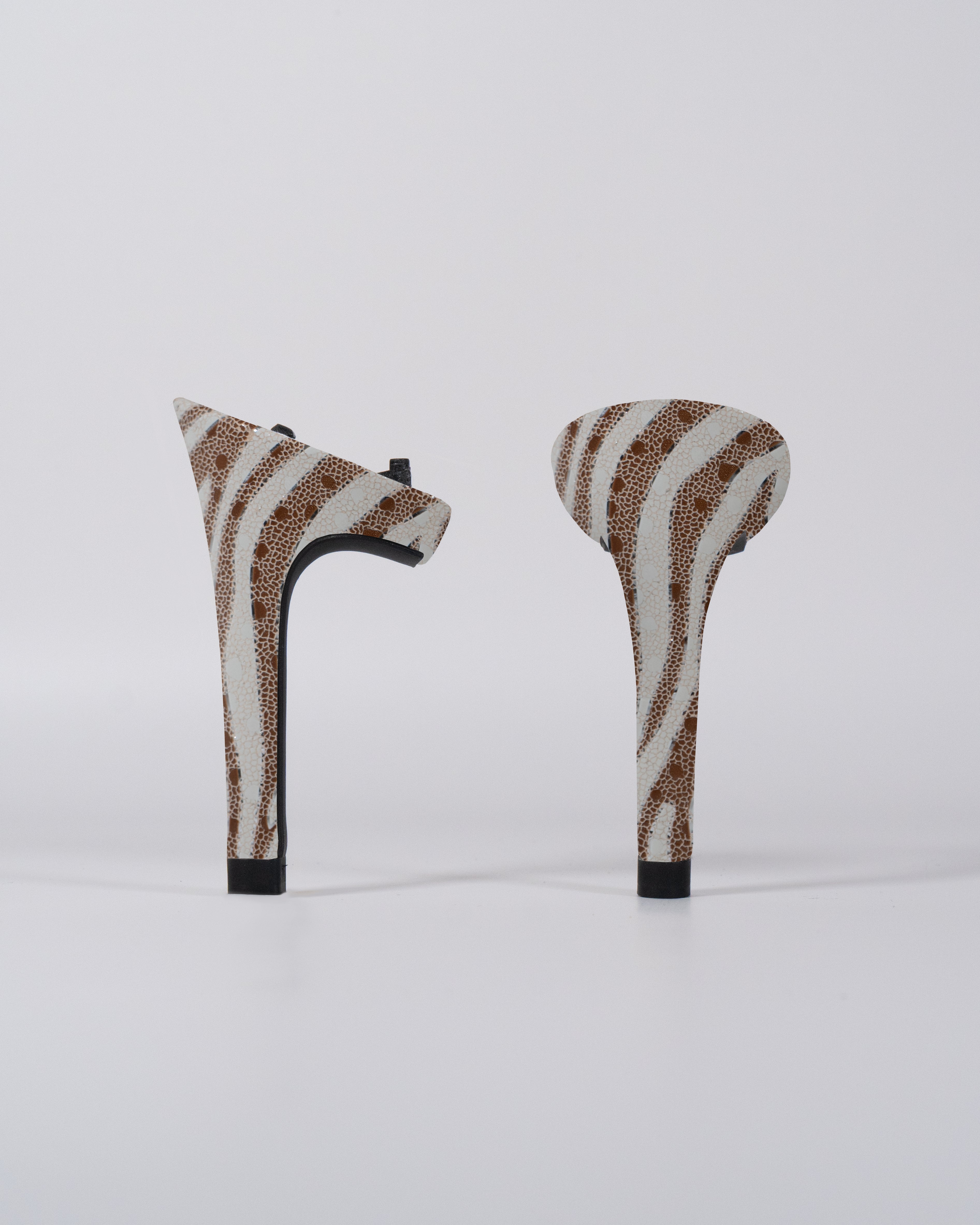 Tacco Stampa Zebrata