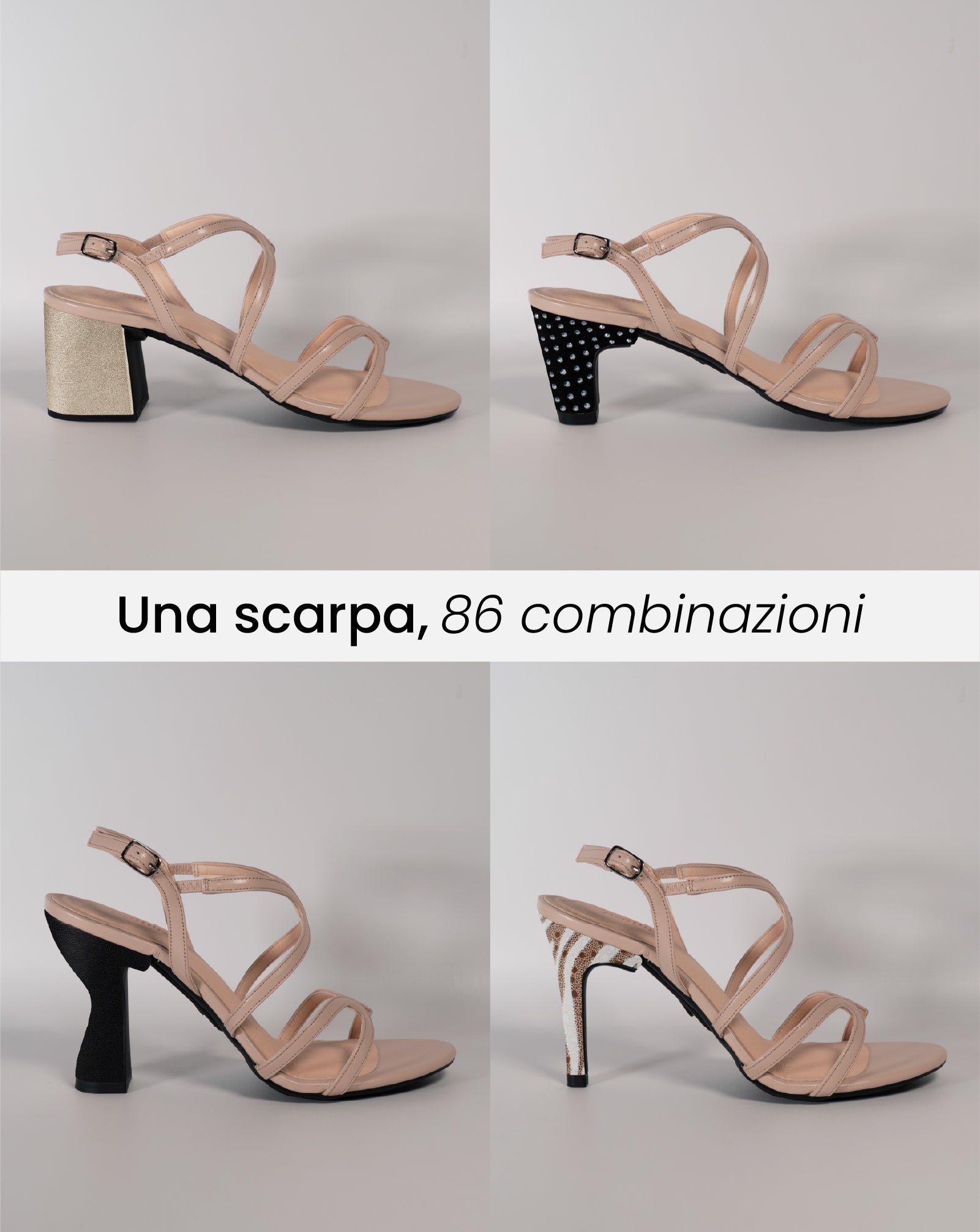 Medellin Nude Sandal